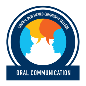 CNM oral communication badge